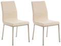 Set of 2 dining chairs Colmar fabric