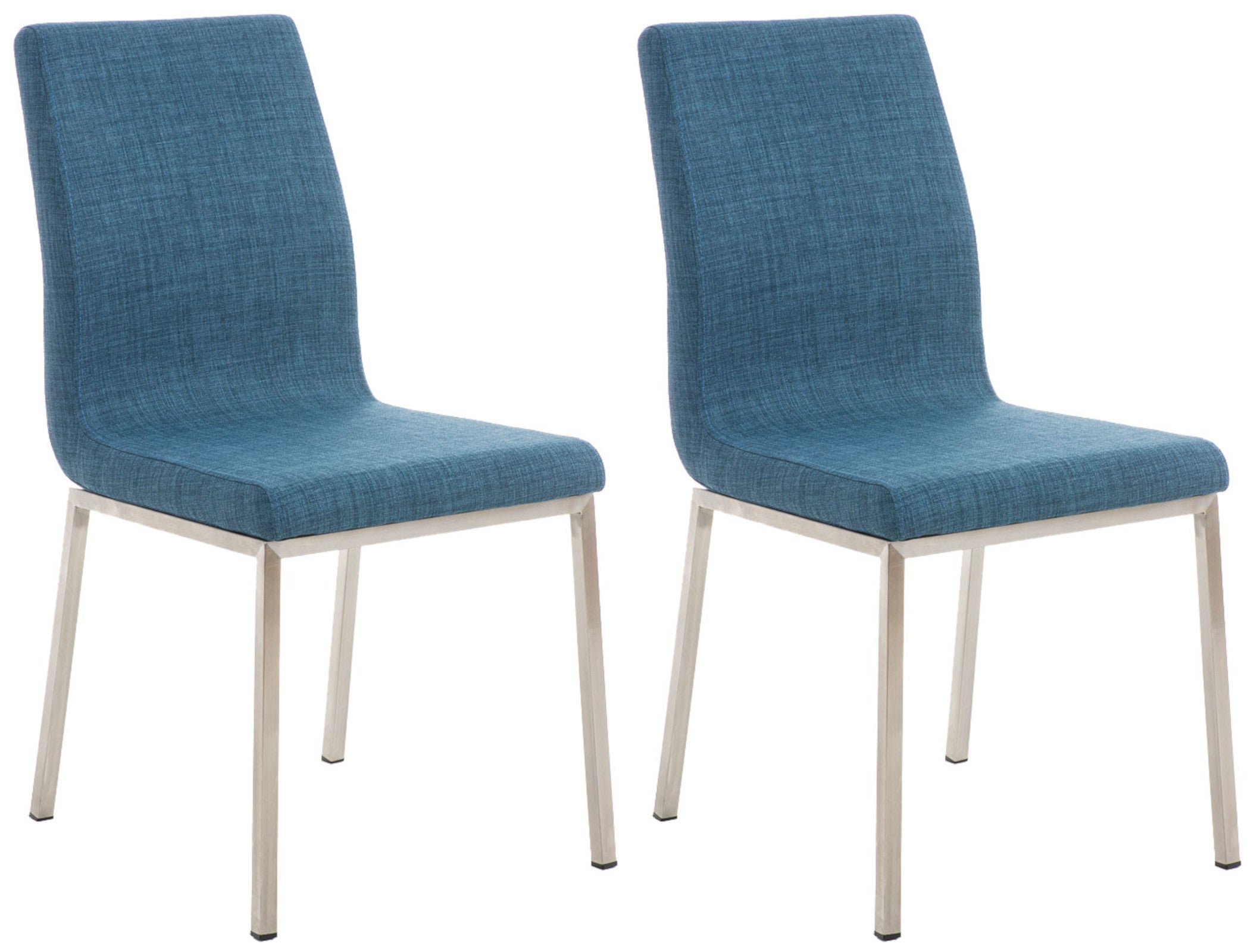 Set of 2 dining chairs Colmar fabric