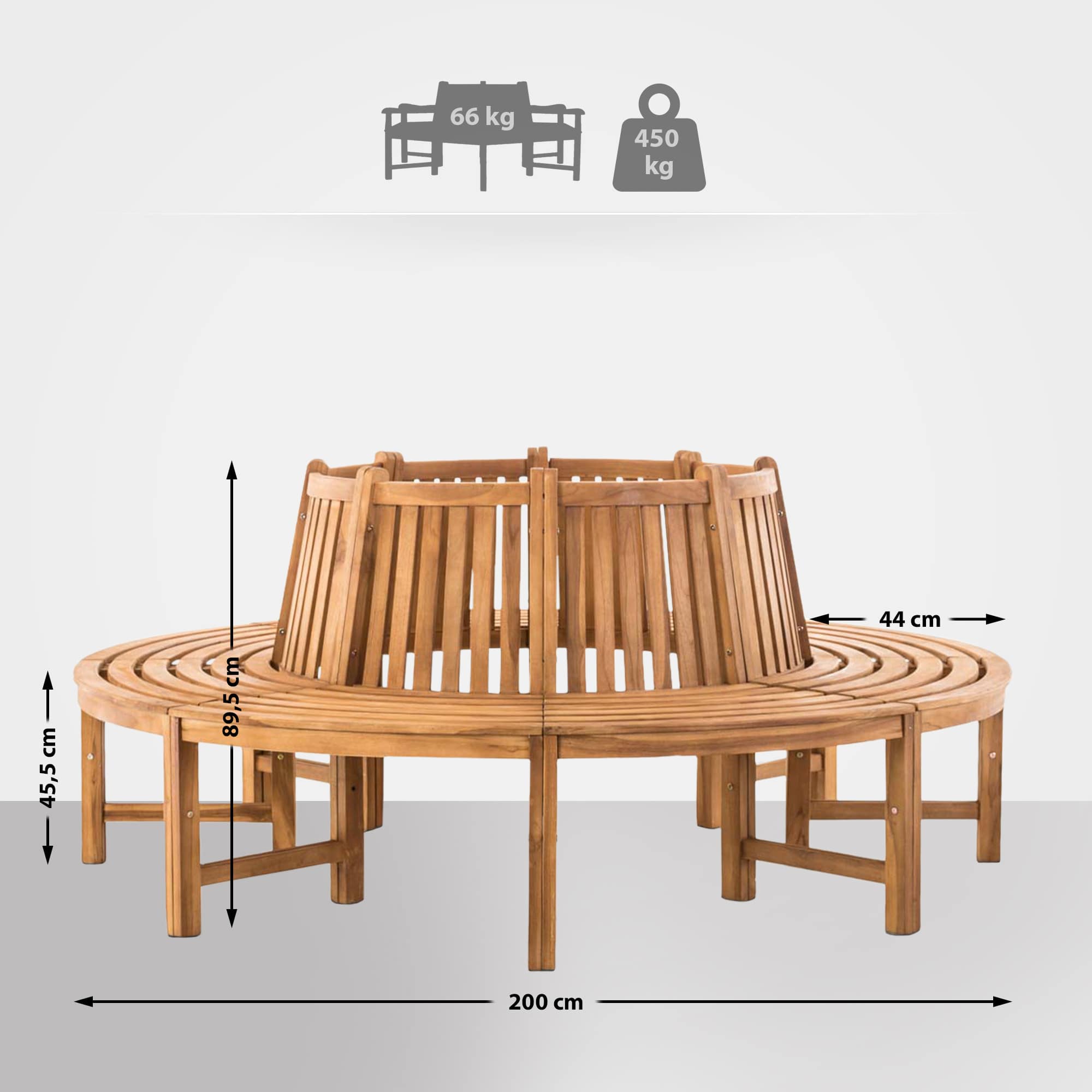 Tree bench novelty