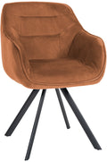 Dining room chair Russel velvet or fabric
