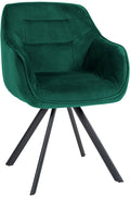 Dining room chair Russel velvet or fabric