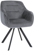 Dining room chair Russel velvet or fabric