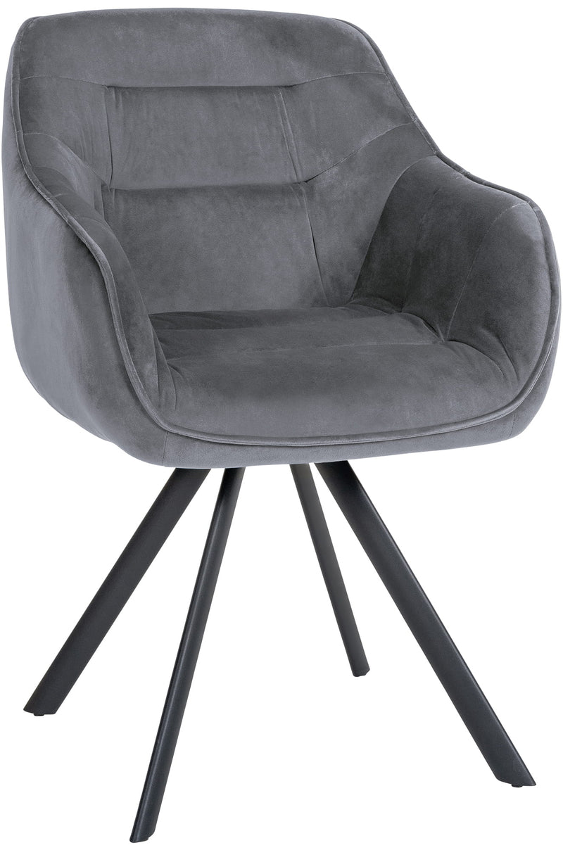 Dining room chair Russel velvet or fabric