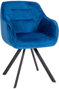 Dining room chair Russel velvet or fabric