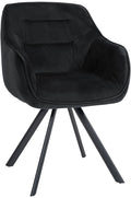 Dining room chair Russel velvet or fabric