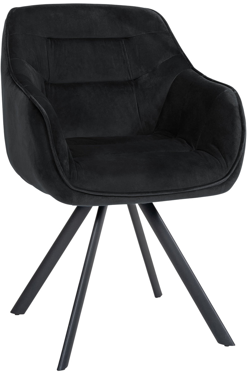 Dining room chair Russel velvet or fabric