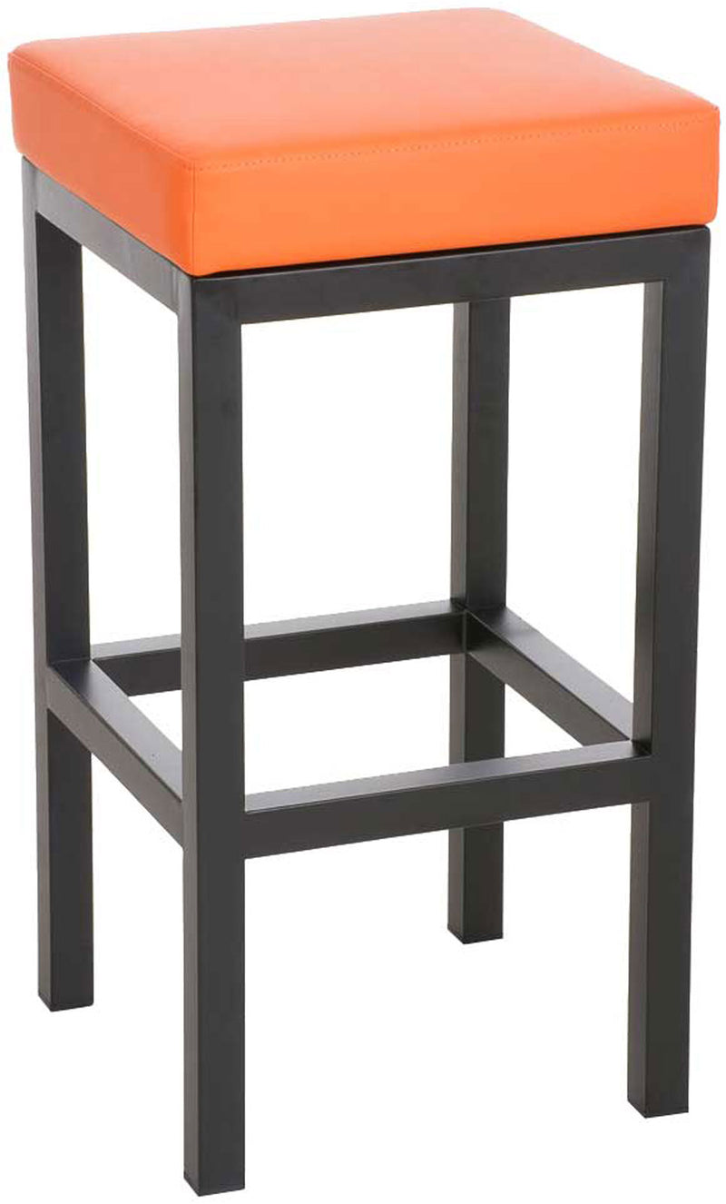 Bar stool Taylor seat height 83 cm metal frame black