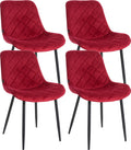 Set of 4 chairs Springs velvet