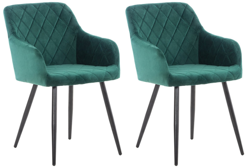 2er Set Esszimmerstuhl Shila