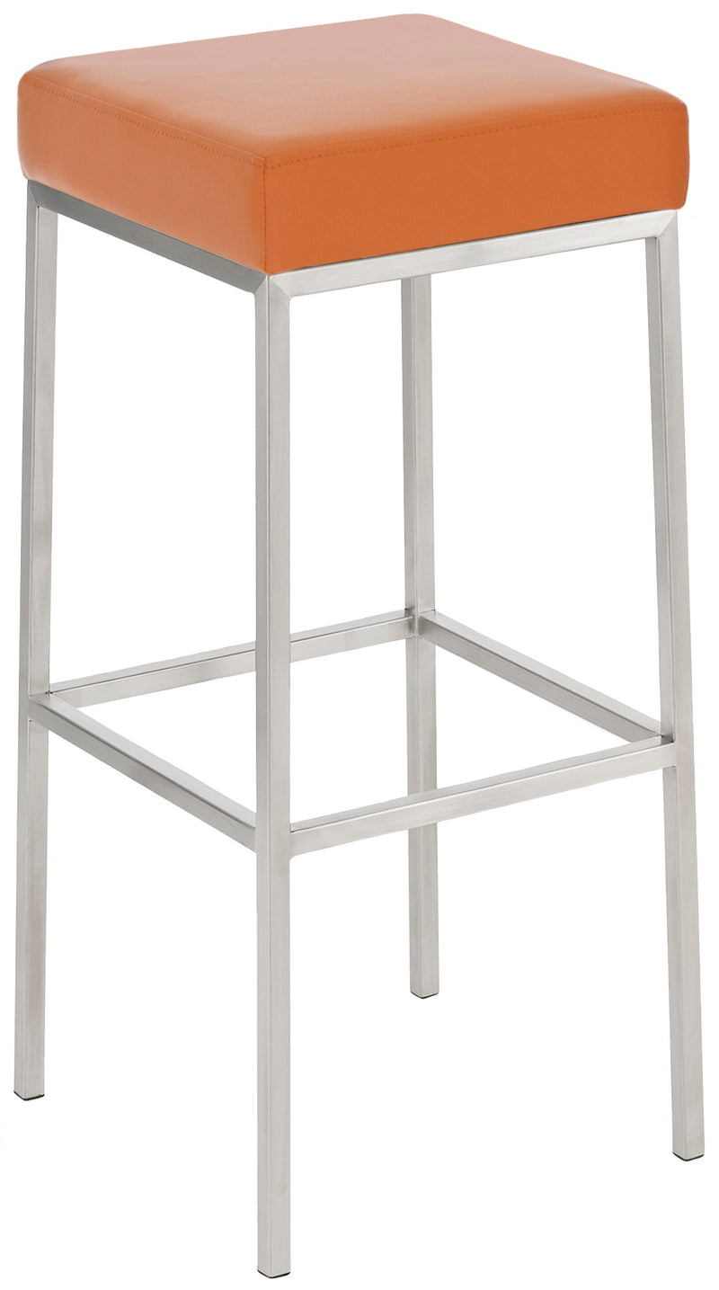 Montreal bar stool with faux leather cover