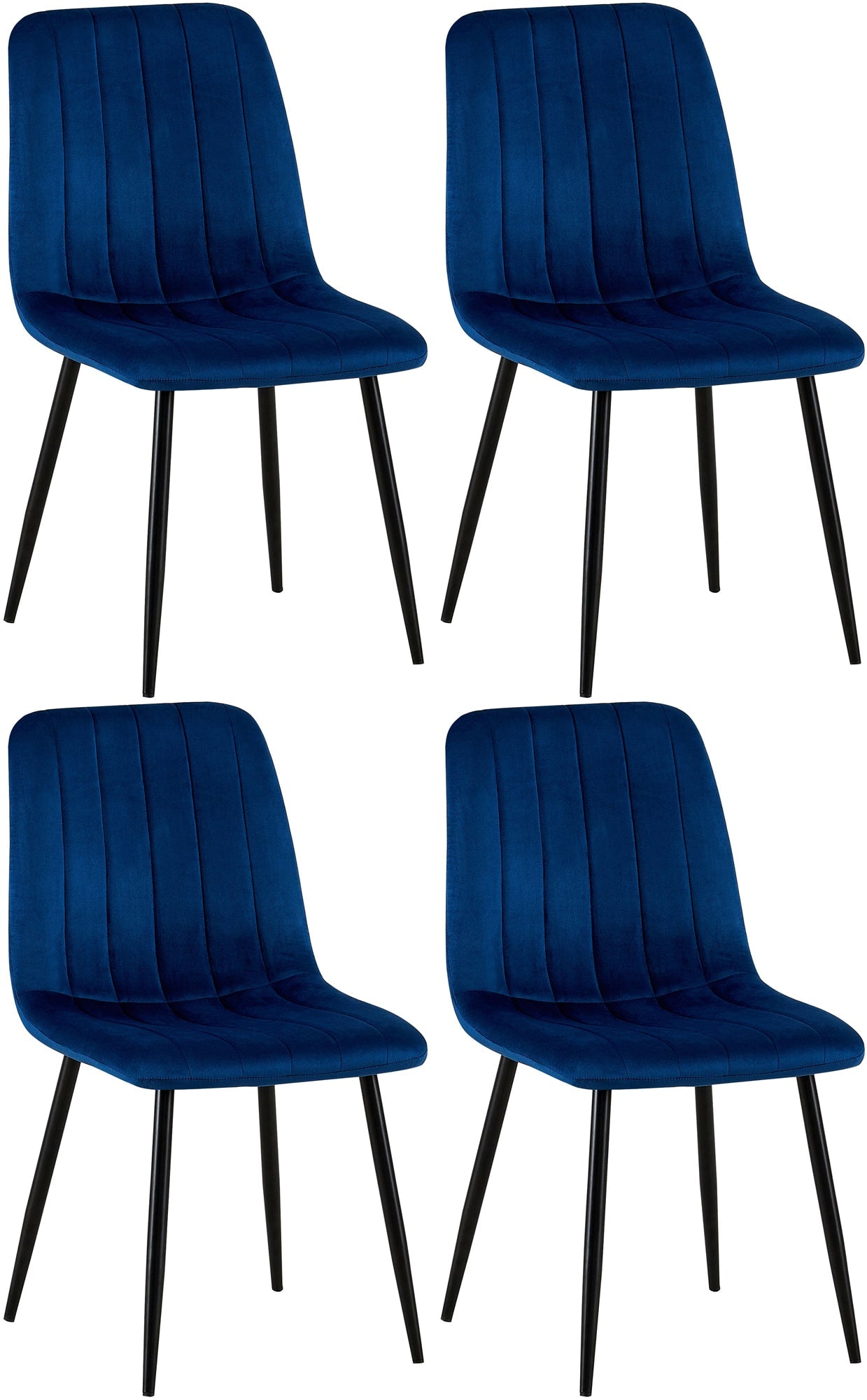 Set of 4 Dijon chairs