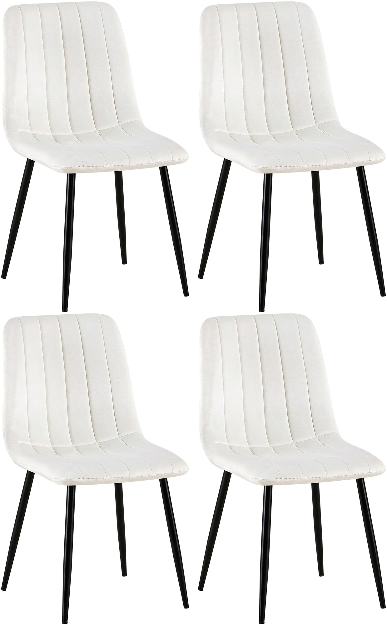 Set van 4 Dijon-stoelen