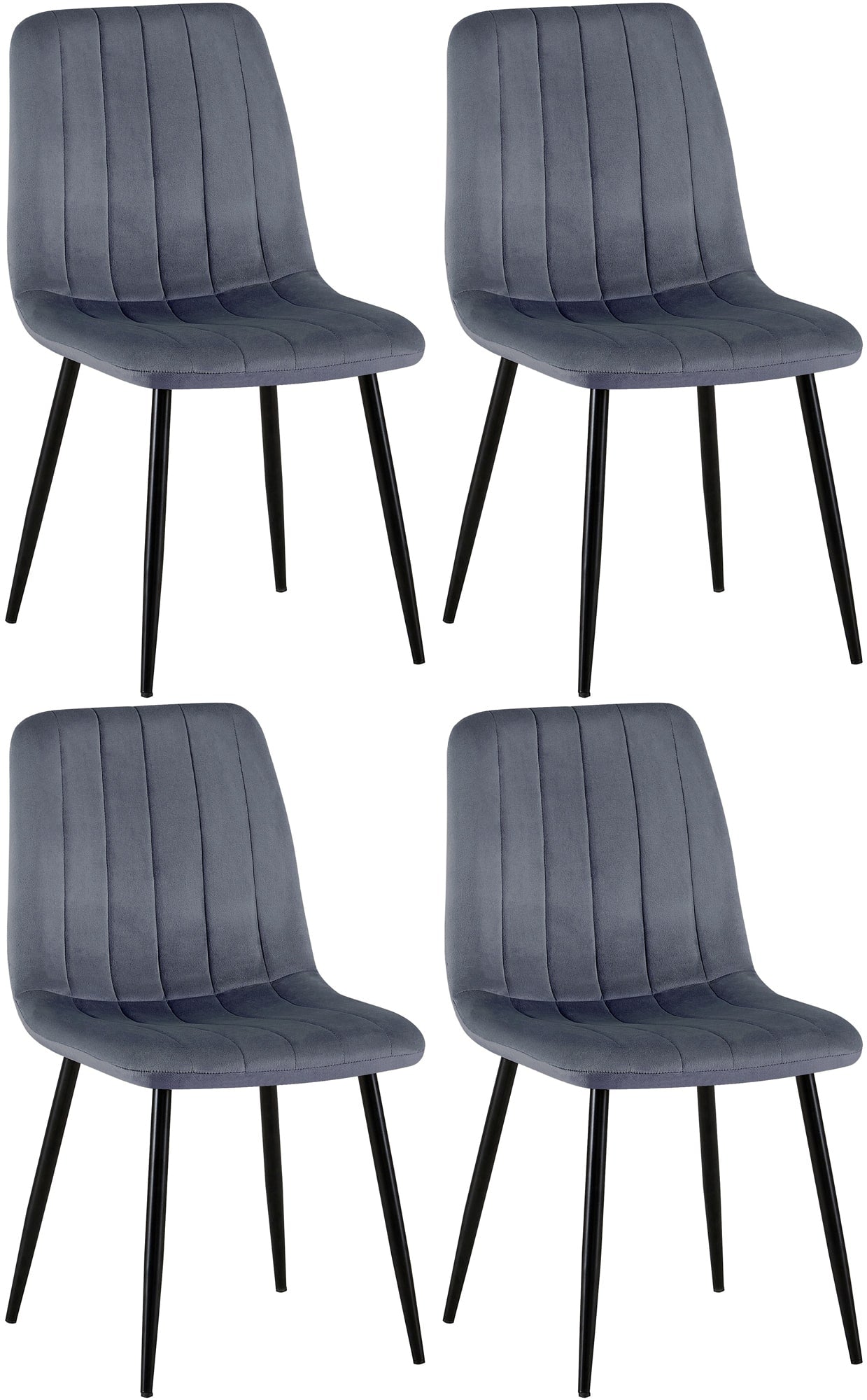 Set of 4 Dijon chairs