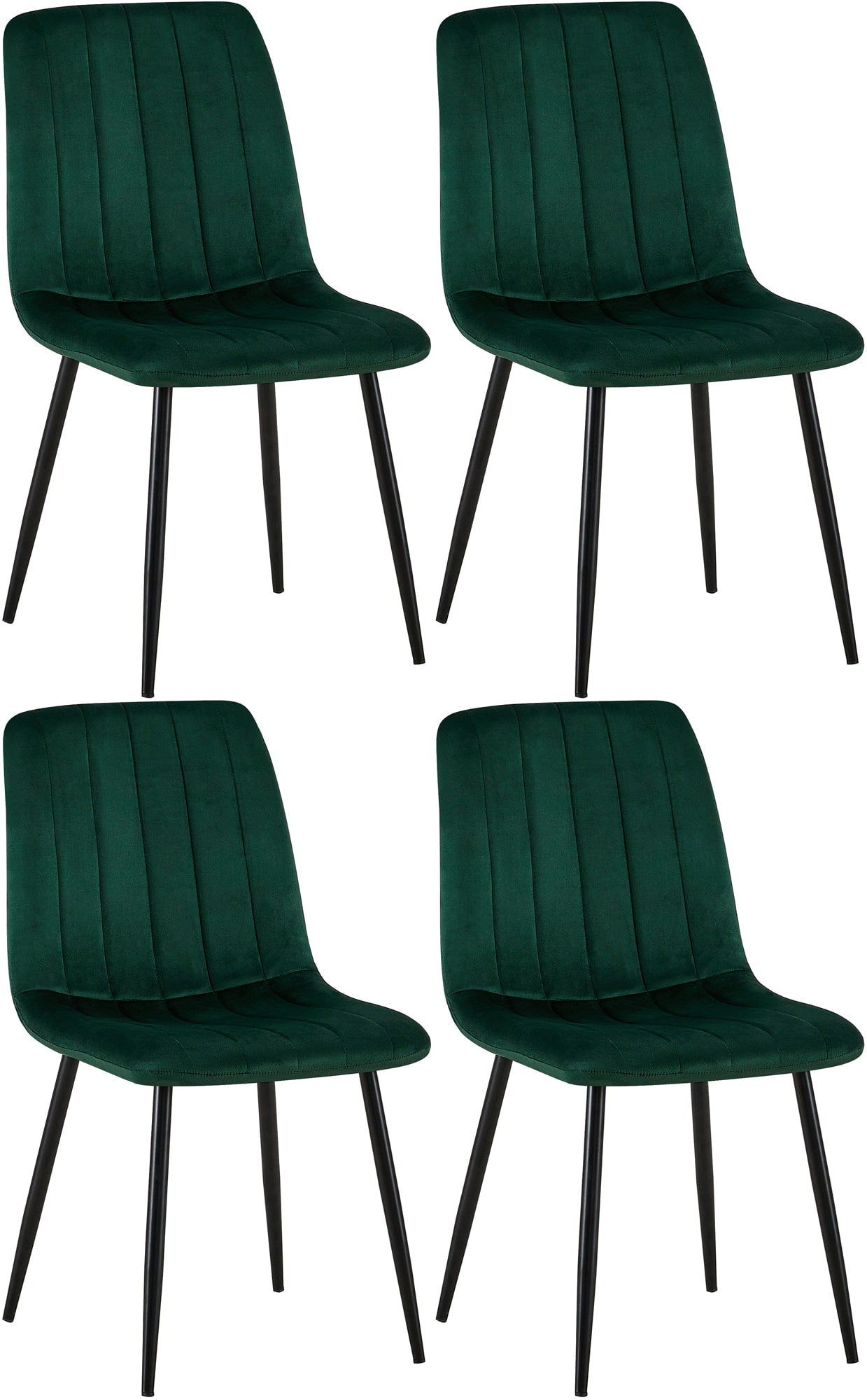 Set of 4 Dijon chairs