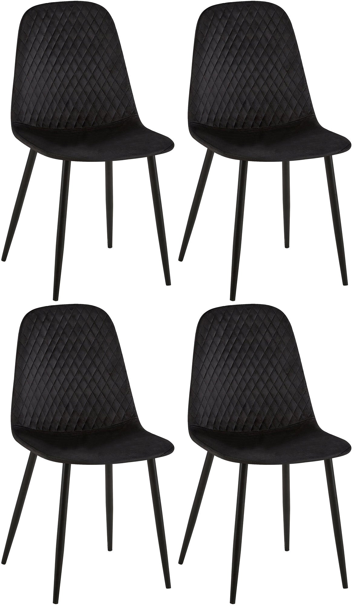 Set van 4 Giverny-stoelen