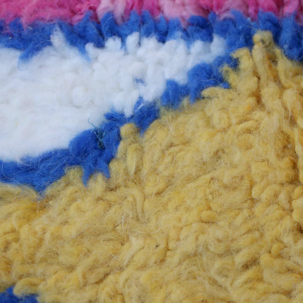 Marokkaner Berber Teppich reiner Wolle 145 x 259 cm