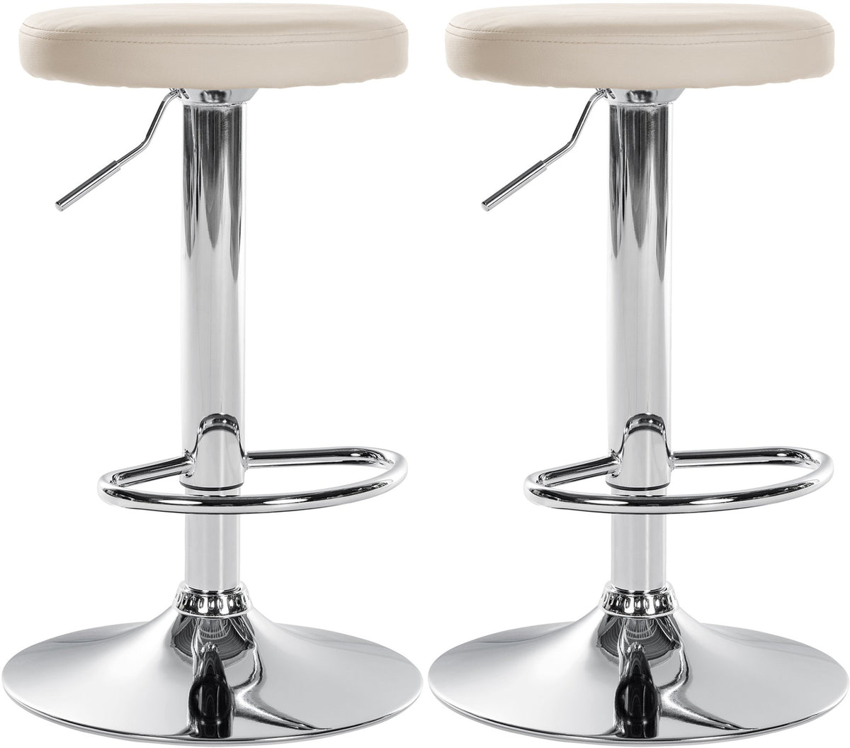 2er Set Barhocker Ponte Kunstleder