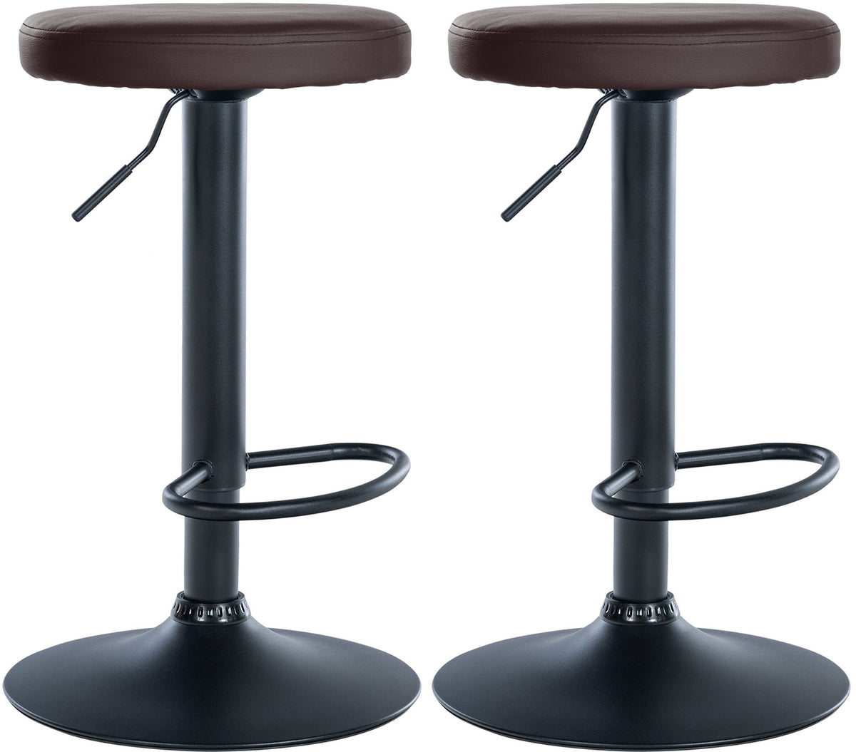 2er Set Barhocker Ponte Kunstleder