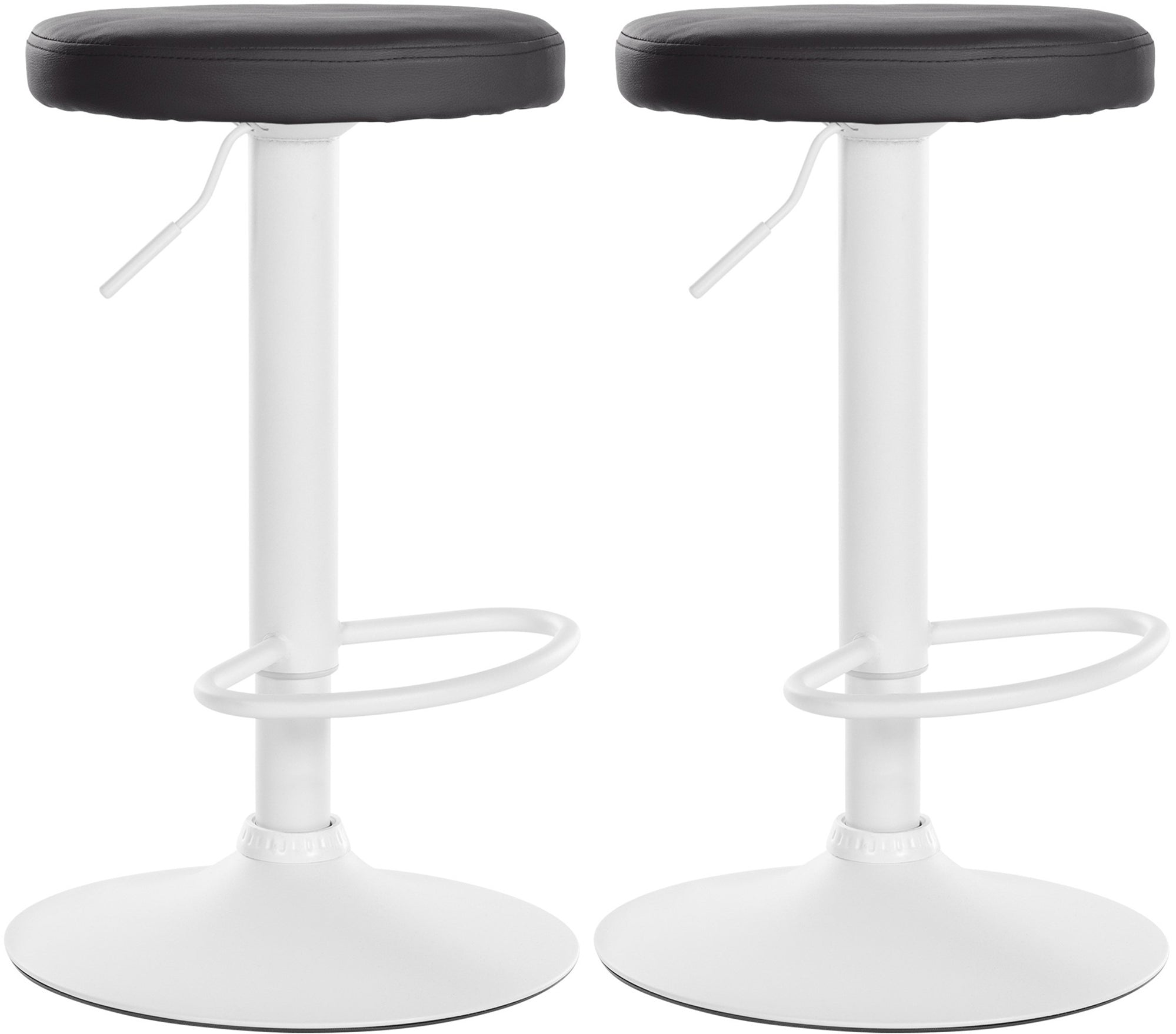 2er Set Barhocker Ponte Kunstleder