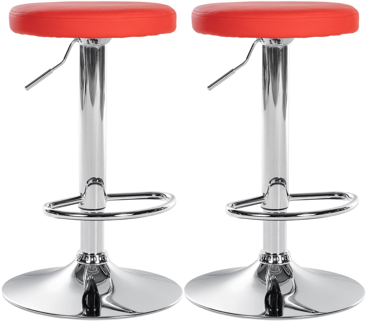 2er Set Barhocker Ponte Kunstleder