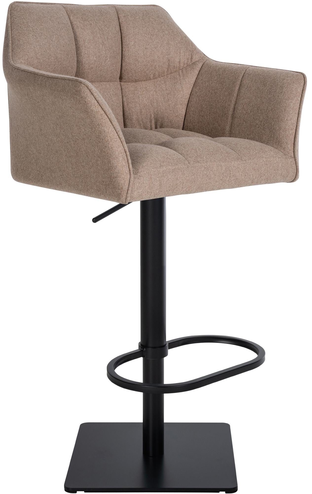 Damaso bar stool with felt cover