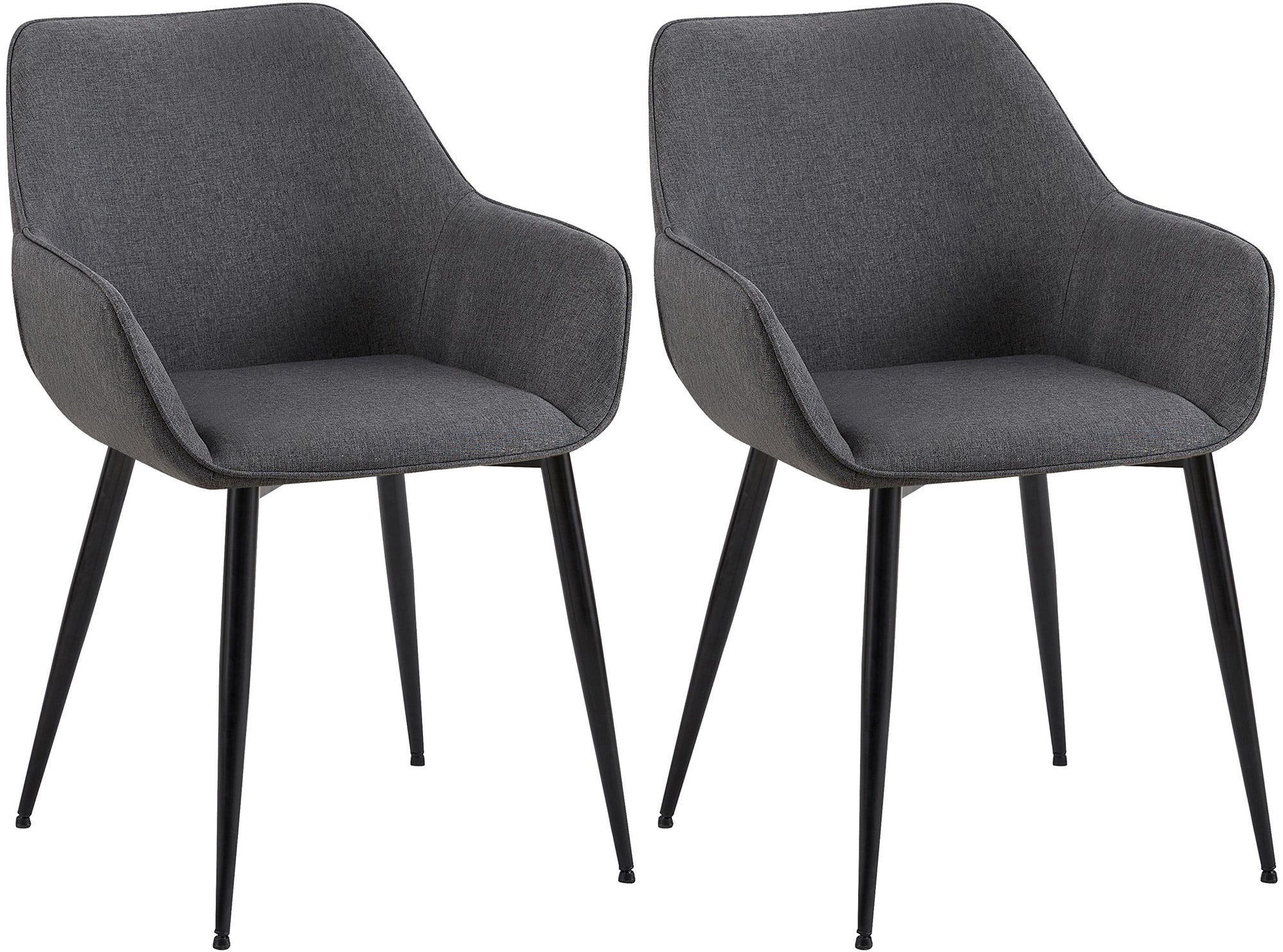 Set of 2 Vessa dining chairs