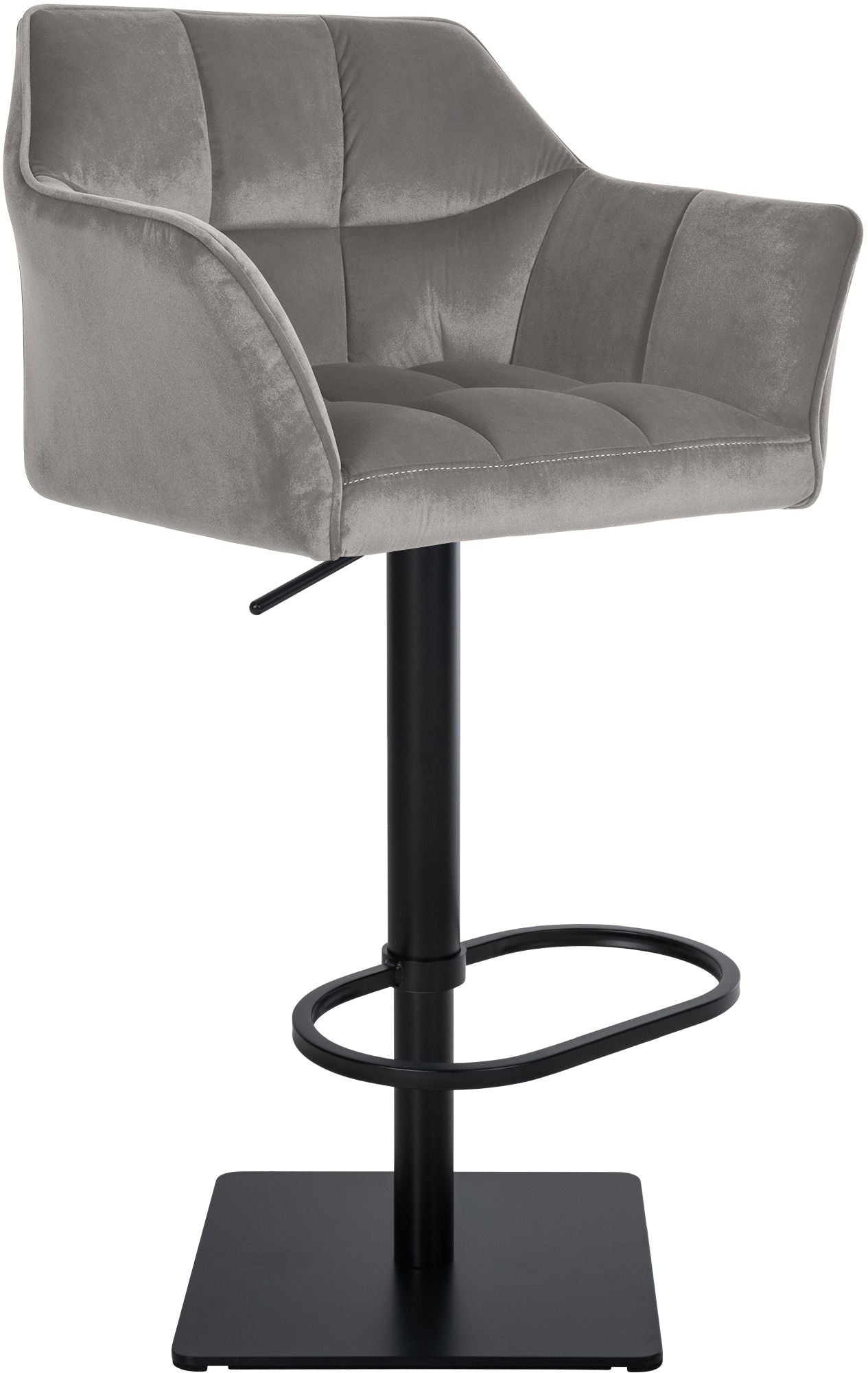 Damaso bar stool with velvet cover