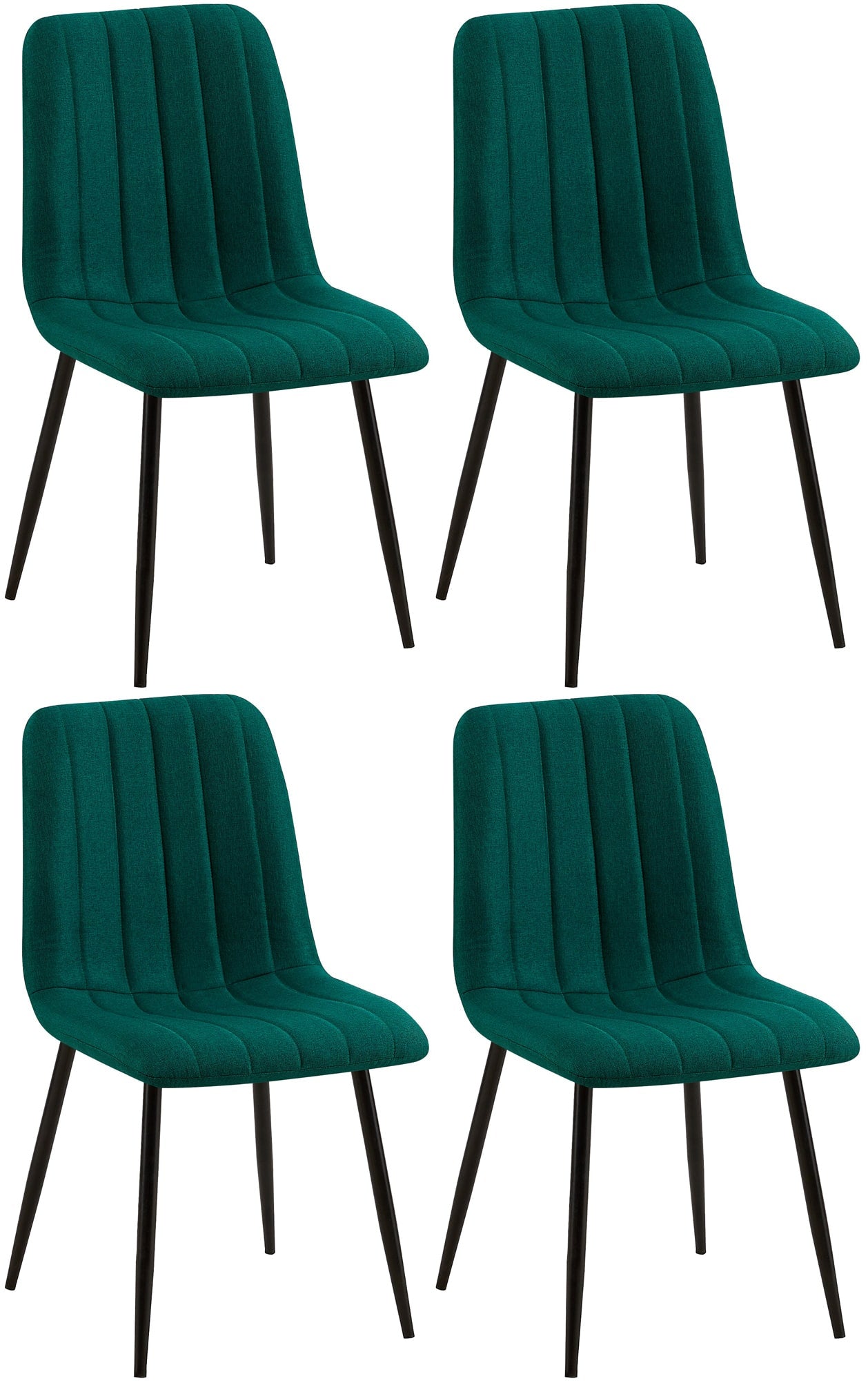 Set van 4 Dijon-stoelen