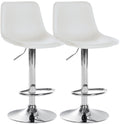 Set of 2 bar stools Divo faux leather