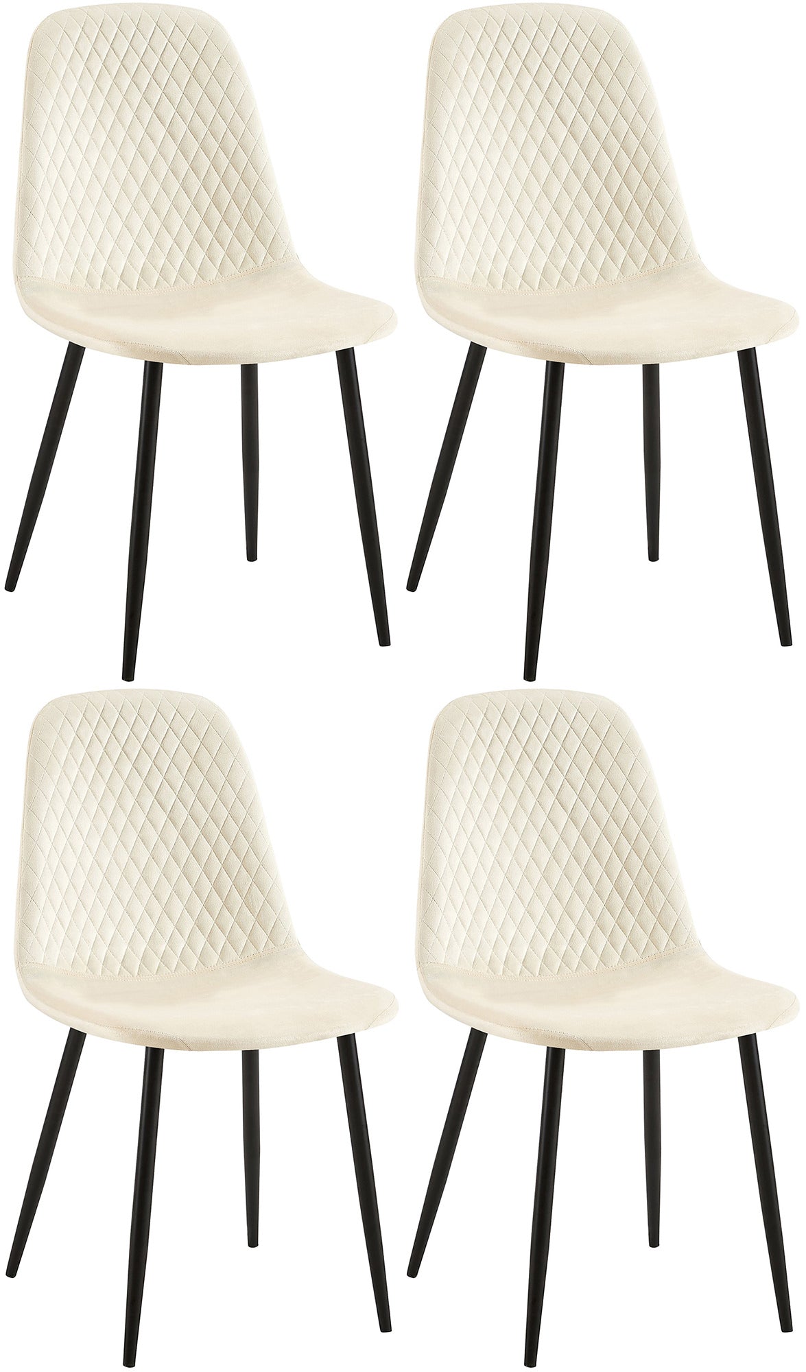 Set van 4 Giverny-stoelen