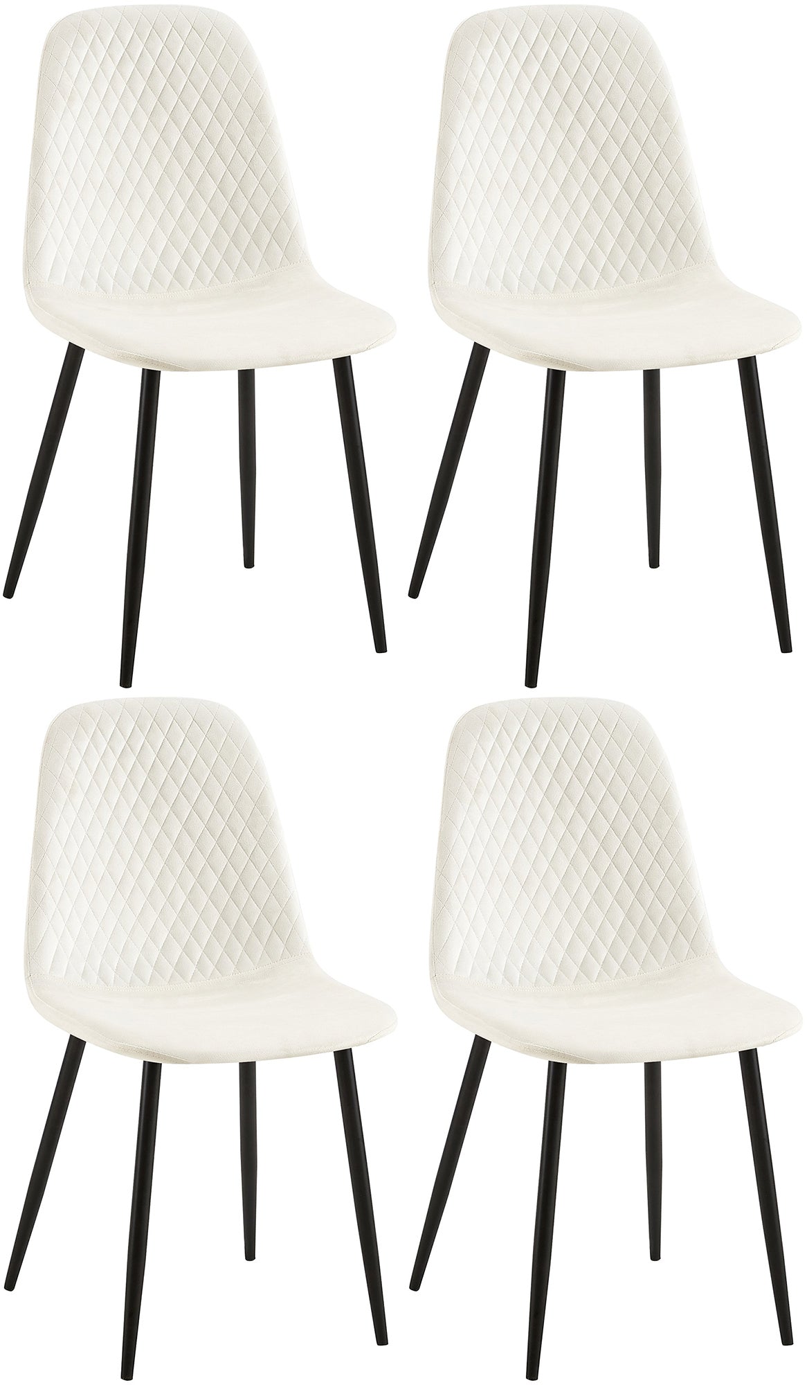 Set van 4 Giverny-stoelen