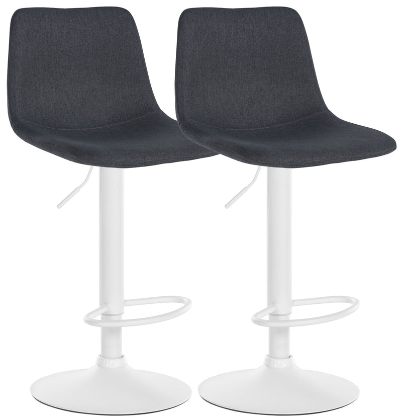 Set van 2 barkrukken Divo stof