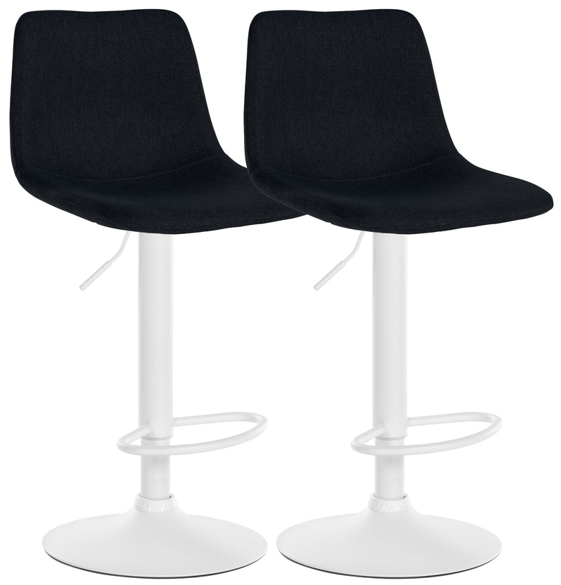 Set van 2 barkrukken Divo stof