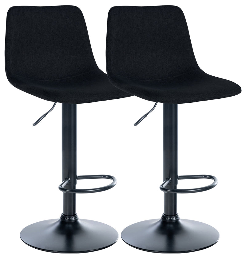 Set van 2 barkrukken Divo stof