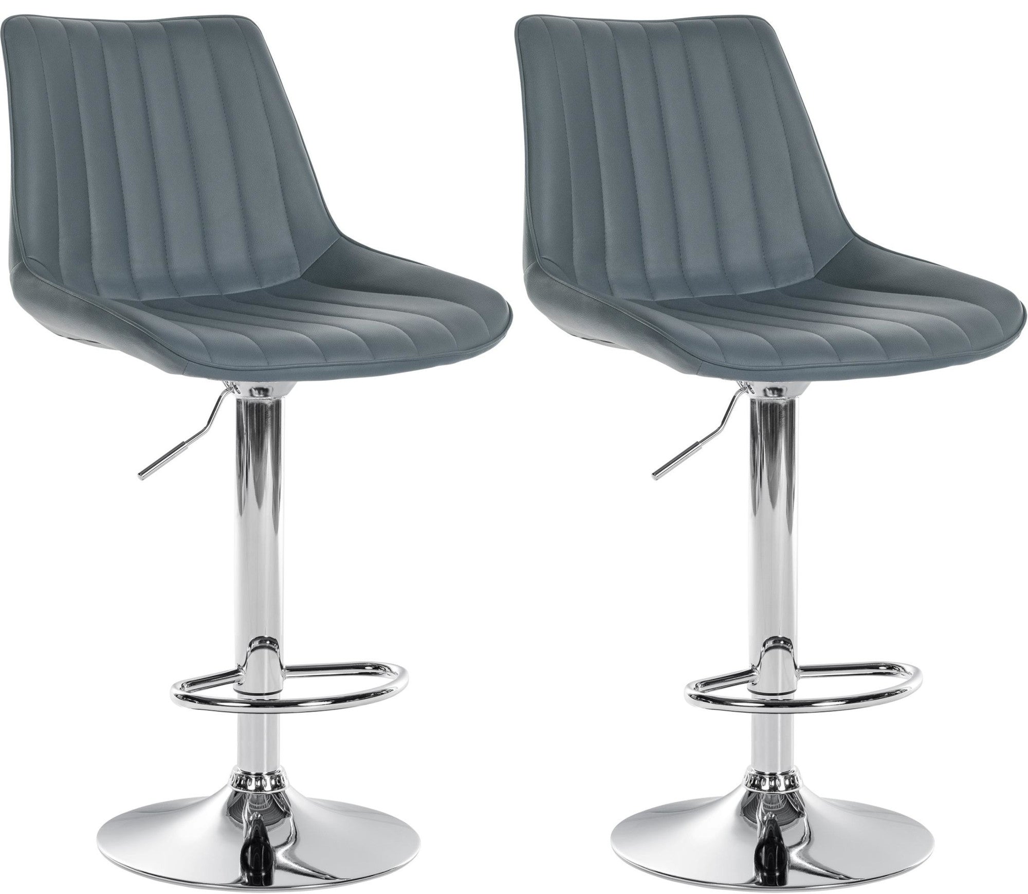 2er Set Barhocker Toni Kunstleder