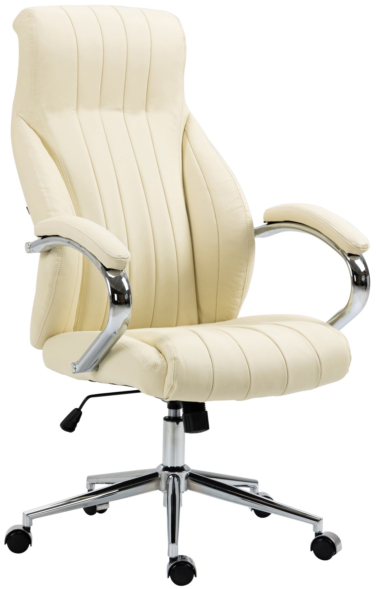 Wigan real leather office chair