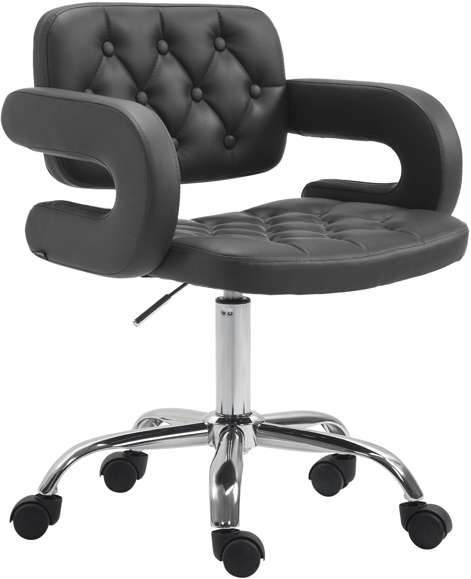 Work stool Dublin faux leather
