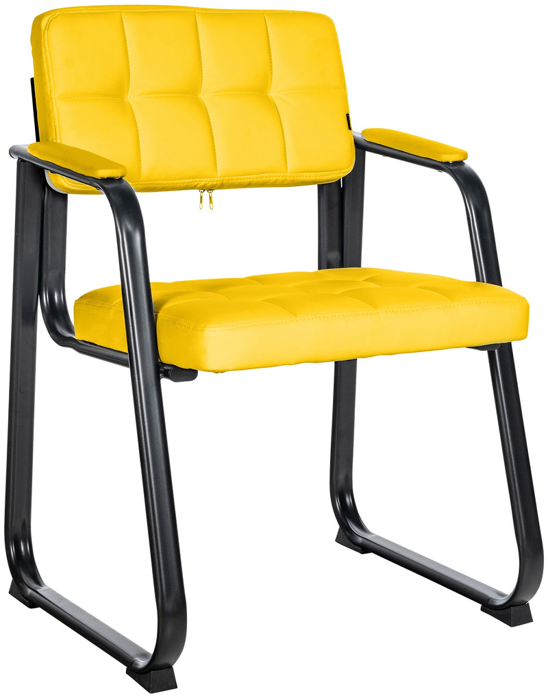 Visitor chair Canada B faux leather
