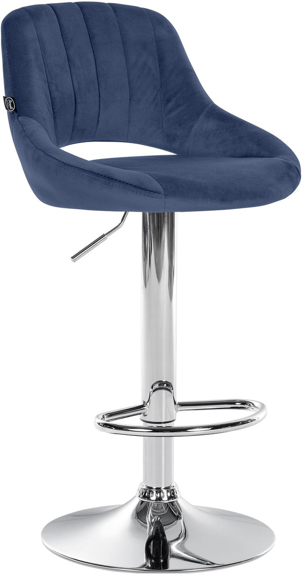 Bar stool Milet velvet
