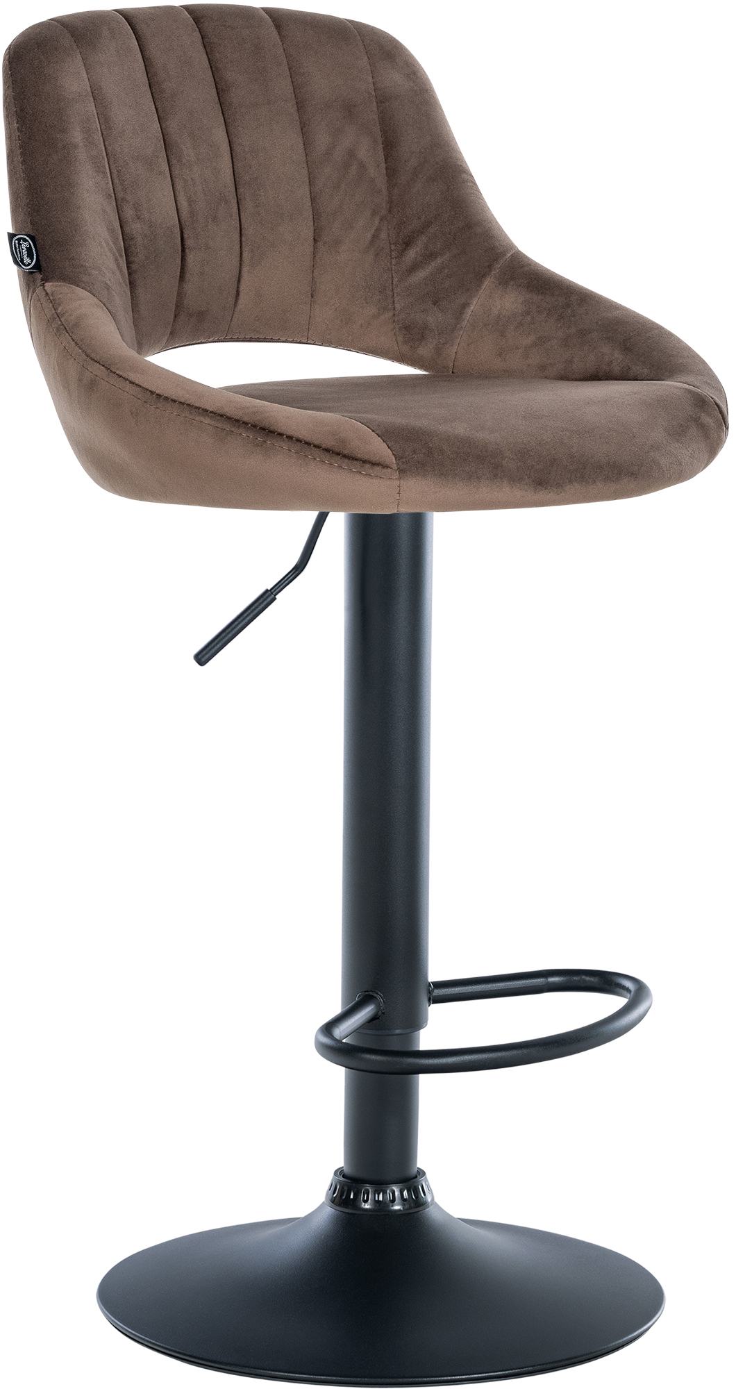 Bar stool Milet velvet
