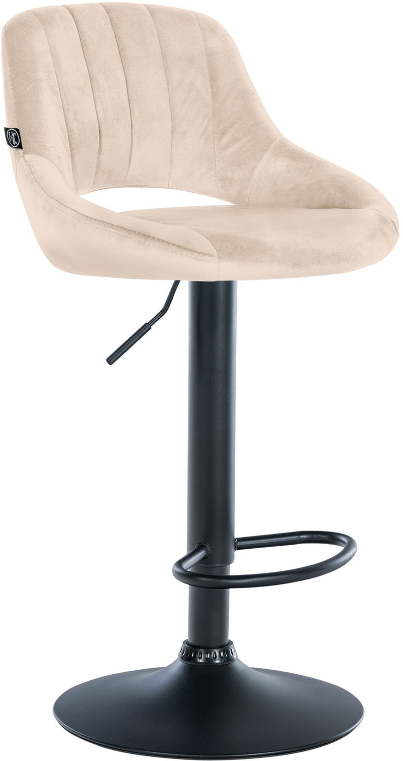Bar stool Milet velvet