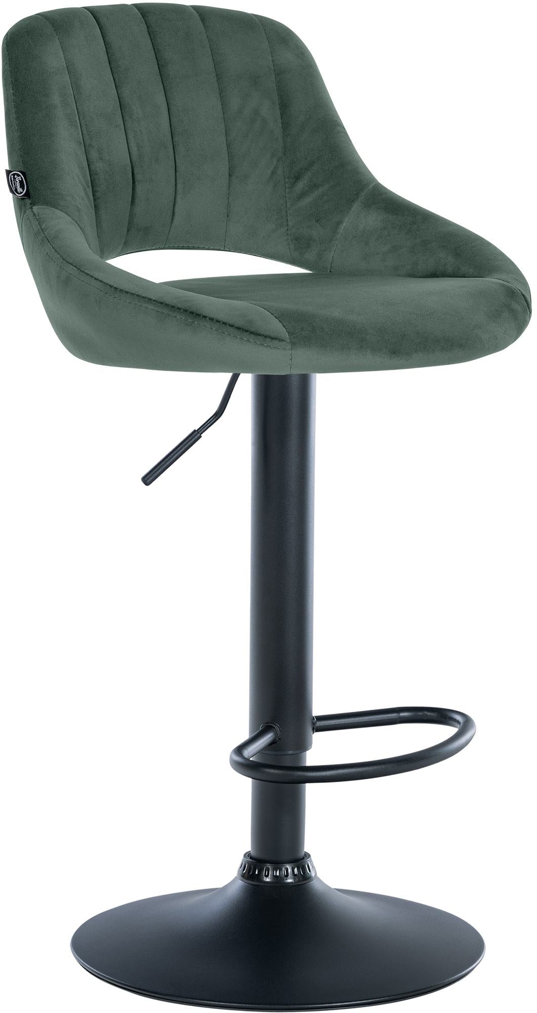 Bar stool Milet velvet