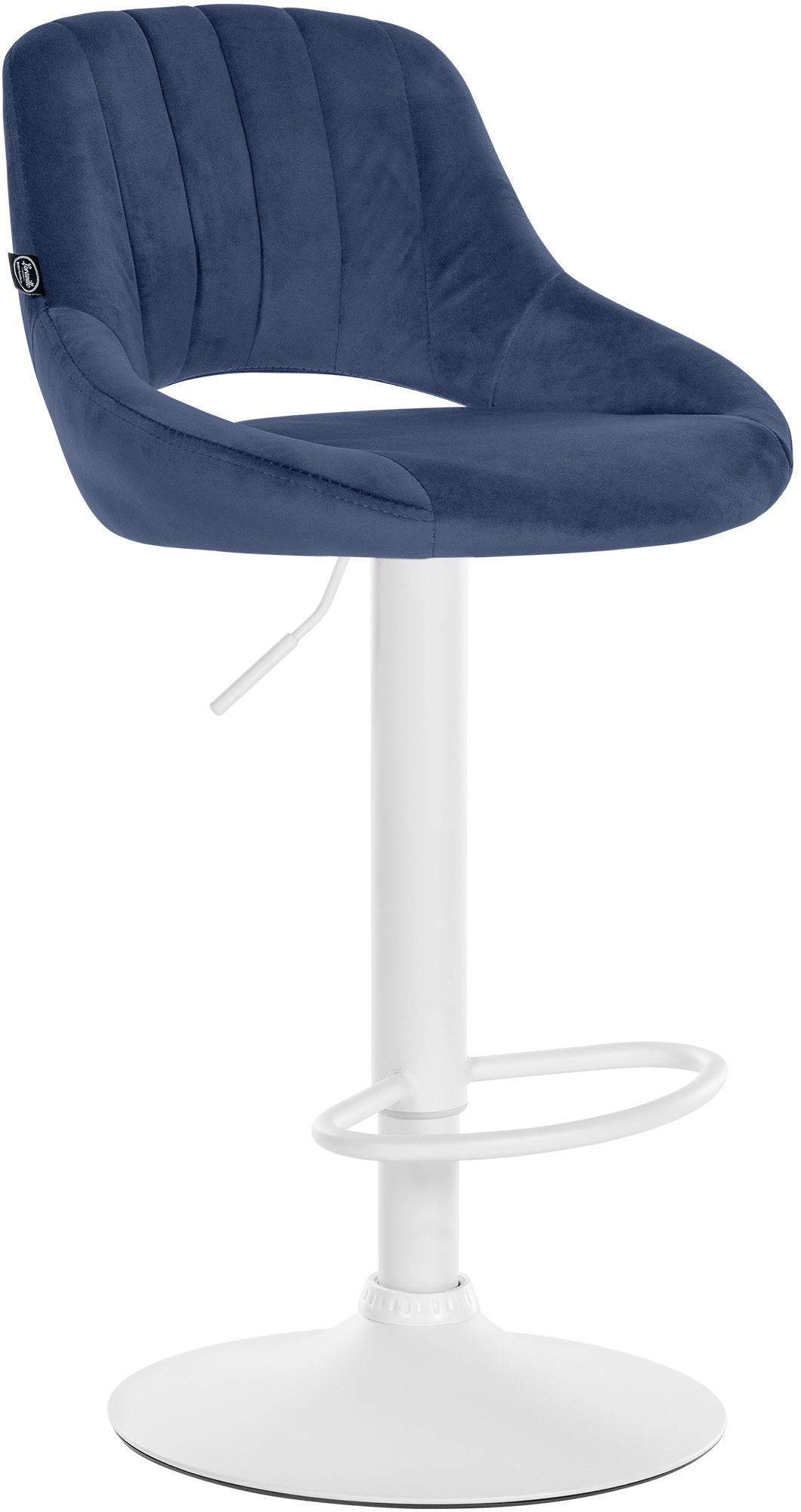 Bar stool Milet velvet