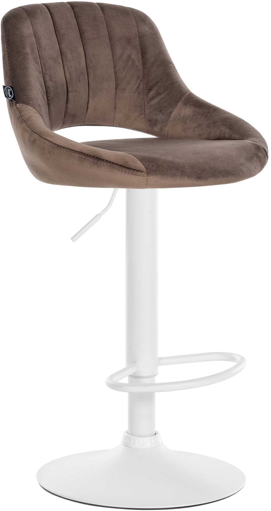 Bar stool Milet velvet