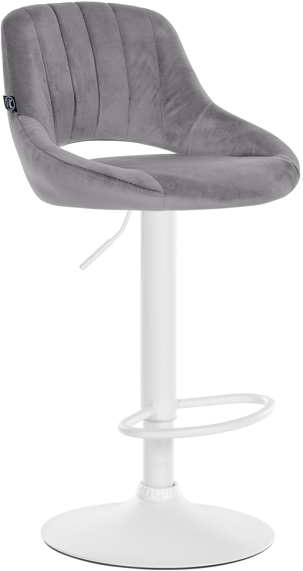 Bar stool Milet velvet