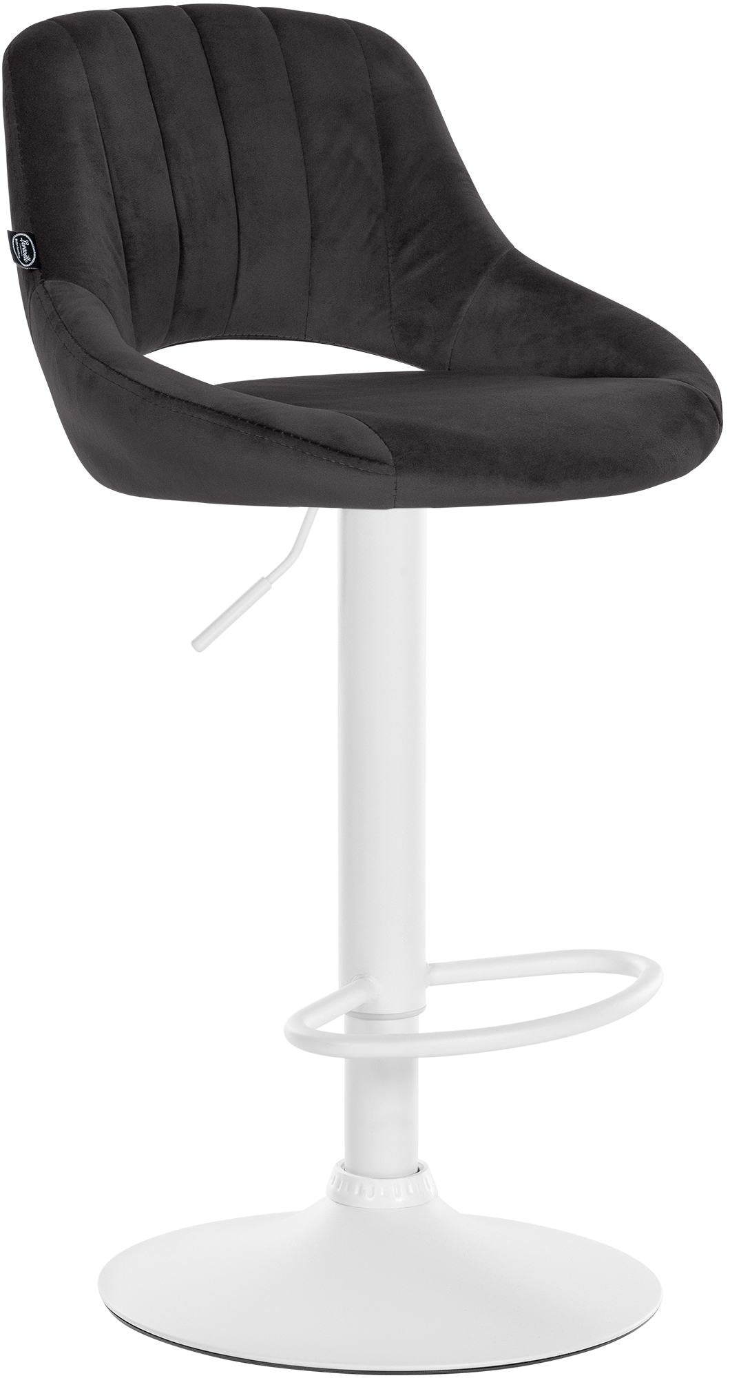 Bar stool Milet velvet