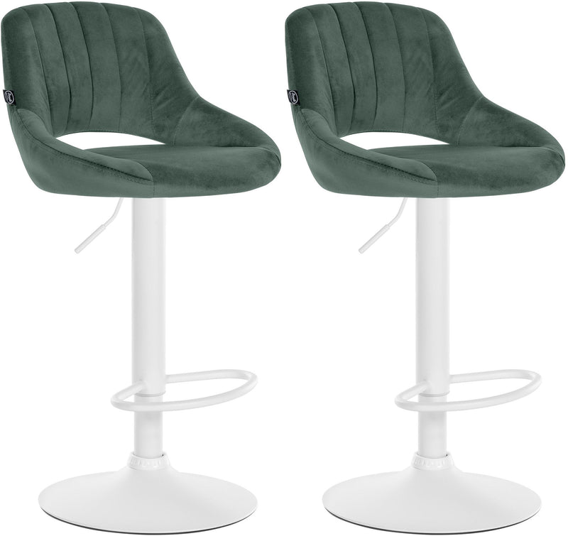 2er Set Barhocker Milet Samt