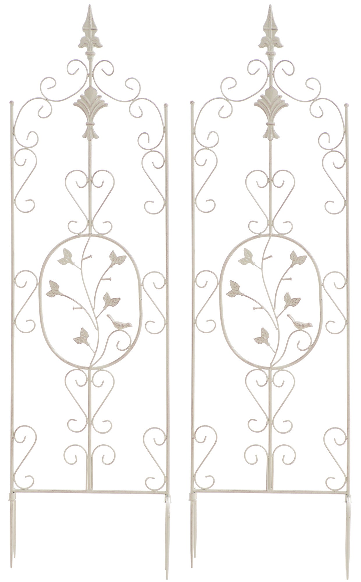 Set of 2 trellises Burgus