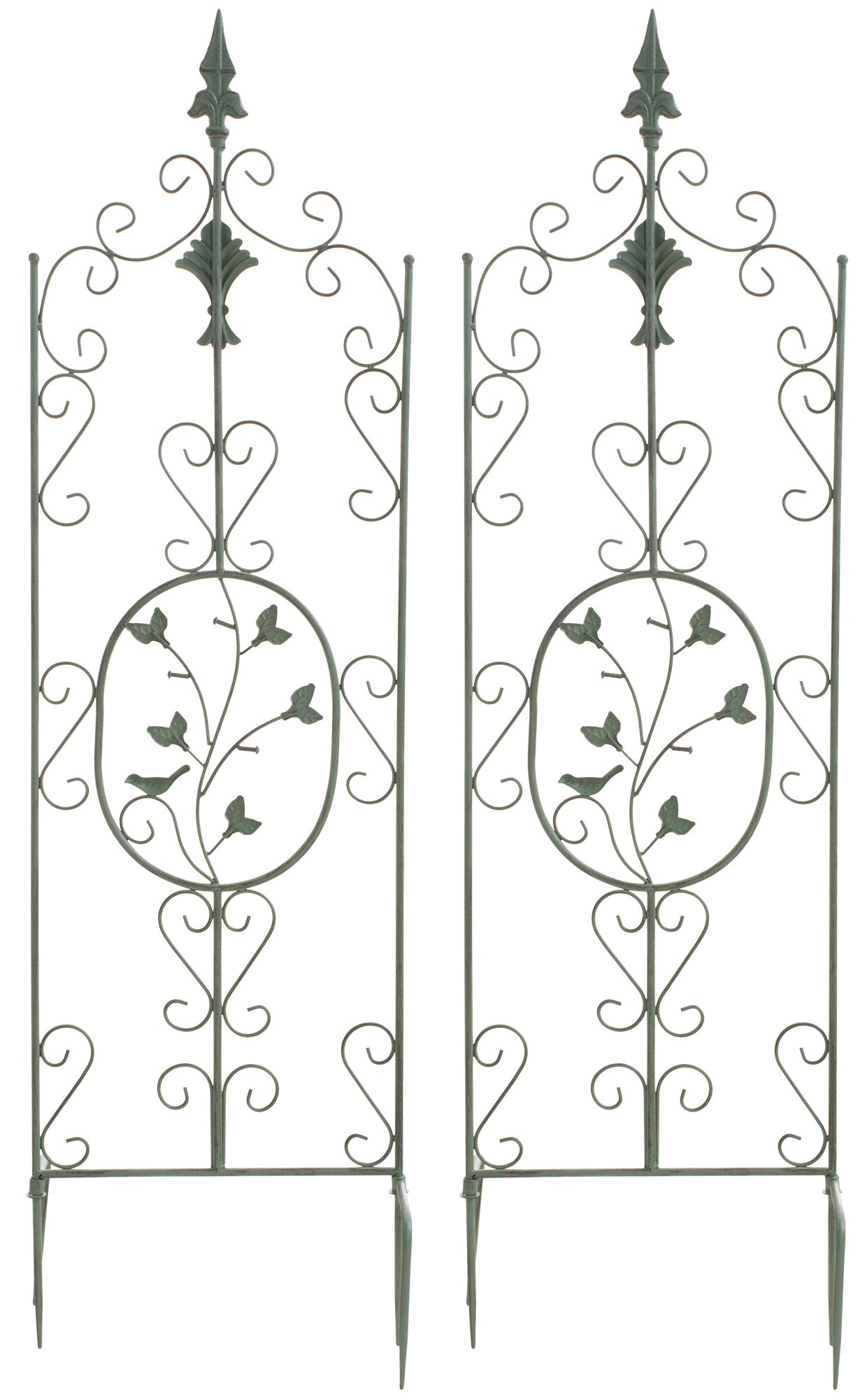 Set of 2 trellises Burgus