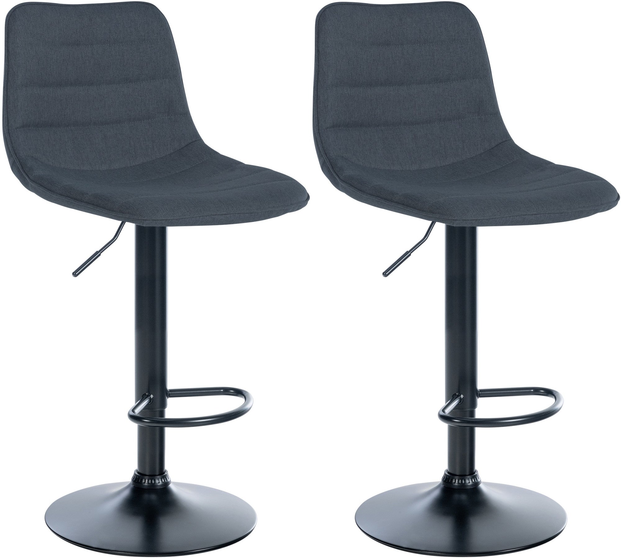 Set van 2 barkrukken Lex stof